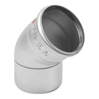 BLUCHER B2-45-316 EuroPipe 2" Stainless Steel Push-Fit 45 Degree Bend Fitting