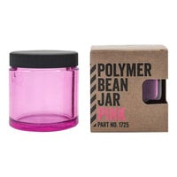 Comandante 1.41 oz. Pink Polymer Bean Jar with Lid 3368