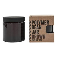 Comandante 1.41 oz. Brown Polymer Bean Jar with Lid 3542