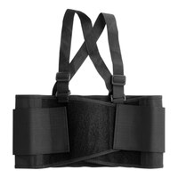 Lavex Black Adjustable Back Support Belt