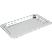 Bon Chef 5307 22" x 14" x 1" Stainless Steel 4.5 Qt. Full Size Rectangular Bolero Design Food Pan