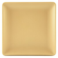 Elite Global Solutions ECO66SQ Greenovations 6" Rattan-Colored Square Plate - 6/Case