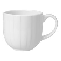 Steelite Distinction Alina 10 oz. White Embossed Mug - 12/Case