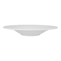 Steelite Distinction Alina 31 oz. White Embossed Gourmet Rim Coupe Bowl - 6/Case