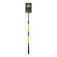 Seymour Midwest Structron S700 SpringFlex 7 1/2" Garden Spade Shovel with Rear Rolled Step and 48" Fiberglass Handle 49733