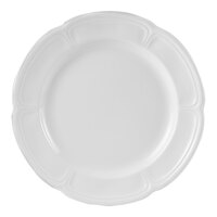 Steelite Distinction Monique 10 5/8" White Scalloped Plate - 24/Case