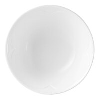 Steelite Distinction Bianco 16 oz. White Embossed Oatmeal Bowl - 36/Case