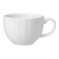 Steelite Distinction Alina 8 oz. White Embossed Cup - 36/Case