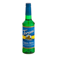 Torani Sugar-Free Green Apple Flavoring Syrup 750 mL Plastic Bottle