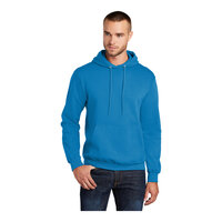 Port & Company PC78H Unisex Sapphire Core Fleece Pullover Hoodie Sweatshirt - Cotton / Poly Blend - Extra Large