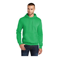 Port & Company PC78H Unisex Clover Green Core Fleece Pullover Hoodie Sweatshirt - Cotton / Poly Blend - 2X