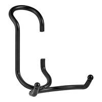 Regency Black Epoxy C-Hook for Wire Shelving - 5/Pack