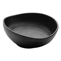 Elite Global Solutions JW1409 Zen 40 oz. Black Oval Bowl - 6/Case