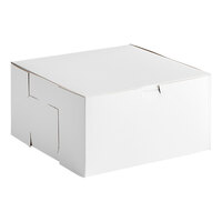 Southern Champion 10" x 10" x 5" White Cake / Bakery Box - 100/Case