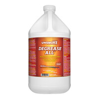 Dri-Eaz Unsmoke Degrease-All 114619 1 Gallon / 128 oz. Concentrated Degreaser and Cleaner - 4/Case