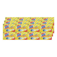 S.O.S CLO98041 3" x 2 3/8" Steel Wool Soap Pads - 96/Case