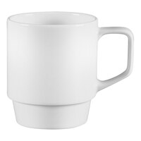 RAK Porcelain Sensate 13.5 oz. White Porcelain Mug - 12/Case