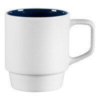 RAK Porcelain Sensate 13.5 oz. Blue Porcelain Mug - 12/Case