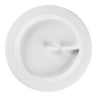 RAK Porcelain Sensate 9 1/8" White Porcelain Plate - 6/Case