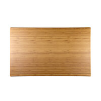 Elite Global Solutions M15241 Fo Bwa Rectangular Faux Bamboo Melamine Modular Riser - 24" x 15" x 1"