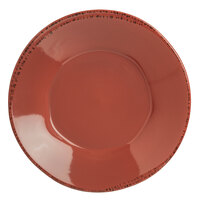 Libbey Farmhouse 27 oz. Round Barn Red Porcelain Soup and Salad Bowl - Sample