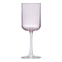 Libbey Linear 13.5 oz. Pink Wine / Cocktail Glass - Sample