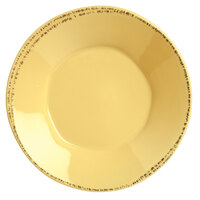 Libbey Farmhouse 27 oz. Round Butter Yellow Porcelain Soup and Salad Bowl - Sample