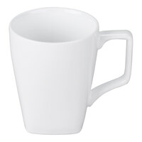 Libbey Slate 12.25 oz. Ultra Bright White Porcelain Mug - Sample