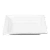 Libbey Slate 16 oz. Ultra Bright White Wide Rim Square Porcelain Soup Bowl - Sample