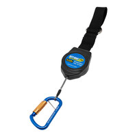 KEY-BAK Pro ToolMate 5 lb. Tool Tether with Carabiner, Belt Loop, and 54" Spectra Retractable Cord 0KB6-0A243