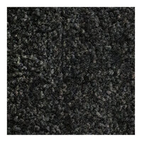 M+A Matting ColorStar 100346040 4' x 6' Cabot Gray Mat with Classic Rubber Border and Universal Cleated Backing - 3/8" Thick