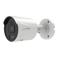 Speco Technologies Silver Series 5MP 2.8 mm Fixed Lens IP Bullet Camera with Advanced Analytics and Digital Deterrent O5SDDB1