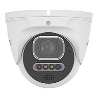 Speco Technologies Silver Series 8MP 2.8-12 mm Motorized Lens IP Turret Camera with Advanced Analytics and Digital Deterrent O8SDDT1M