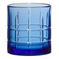 Anchor Hocking Manchester 10.5 oz. Coastal Blue Rocks / Old Fashioned Glass - 12/Case