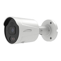 Speco Technologies Silver Series 8MP 2.8 mm Fixed Lens IP Bullet Camera with Advanced Analytics and Digital Deterrent O8SDDB1