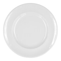 RAK Porcelain Classic Polaris 8 1/4" Bright White Porcelain Round Flat Plate - 24/Case