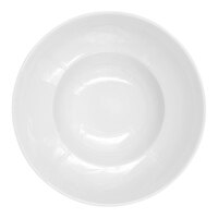 RAK Porcelain Classic Polaris 9" Bright White Porcelain Extra Deep Round Plate - 6/Case