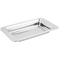 Bon Chef 5606 20" x 12" x 2" Stainless Steel 1 Gallon 3/4 Size Rectangular Arches Design Food Pan