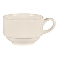 RAK Porcelain Bravura 2.25 oz. Bone China Stackable Espresso Cup - 12/Case