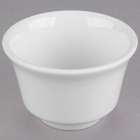 Libbey Slenda 8 oz. Royal Rideau White Porcelain Bouillon - Sample