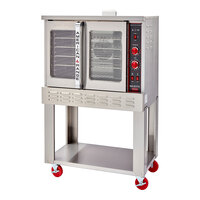 American Range MSD-1 Majestic Single-Deck Natural Gas Convection Oven - 70,000 BTU