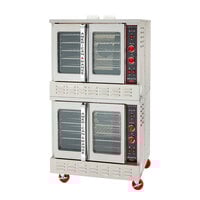 American Range MSDE-2 Majestic Double-Deck Electric Convection Oven - 240V, 3 Phase, 24 kW
