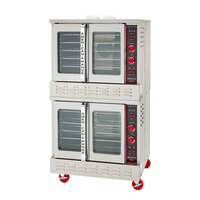 American Range MSDE-2 Majestic Double-Deck Electric Convection Oven - 208V, 3 Phase, 24 kW
