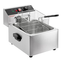 Main Street Equipment F10E 10 lb. Electric Countertop Fryer - 110V, 1,600W