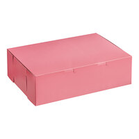 Southern Champion 14" x 10" x 4" Pink Cake / Bakery Box - 100/Case