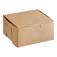 Southern Champion 6" x 6" x 3" Kraft Pie / Bakery Box - 250/Case