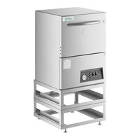 Noble Warewashing UL30 Low Temperature Undercounter Dishwasher with 18" Adjustable Stand - 115V