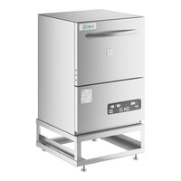 Noble Warewashing UH30-FND High Temperature Undercounter Dishwasher with 10" Adjustable Stand - 208/230V