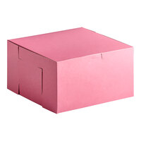 Southern Champion 9" x 9" x 5" Pink Cake / Bakery Box - 100/Case