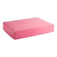 Southern Champion 26" x 18 1/2" x 4" Pink Full Sheet Cake / Bakery Box - 50/Case